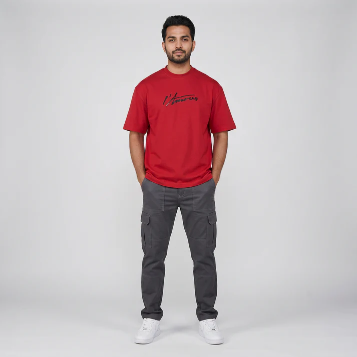 Cotton Oversize Graphic T-Shirt